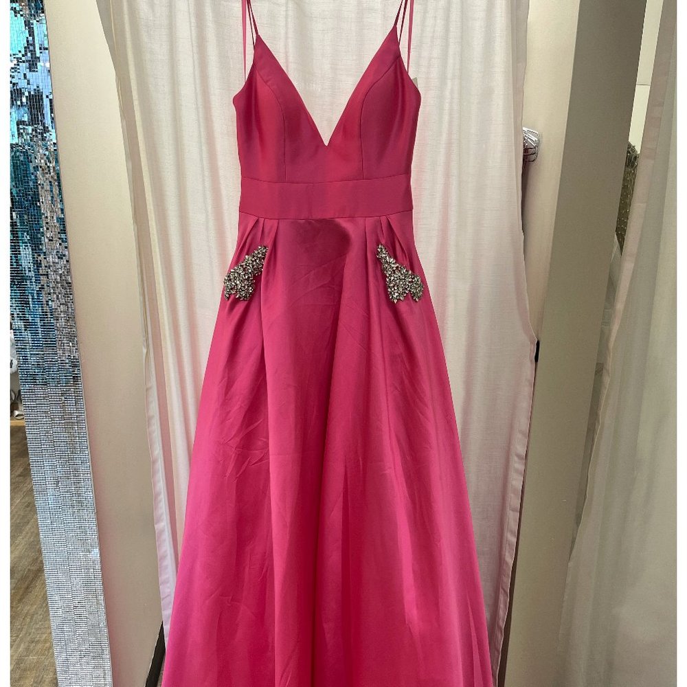 Jovani 32201 Fuchsia 2